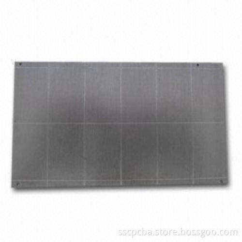 Aluminum-based PCB, Made of Aluminum, with White Solermask and Photoimageable Features